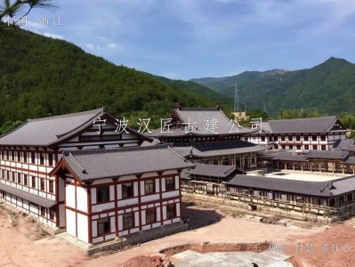 舟山寺院重建工程施工