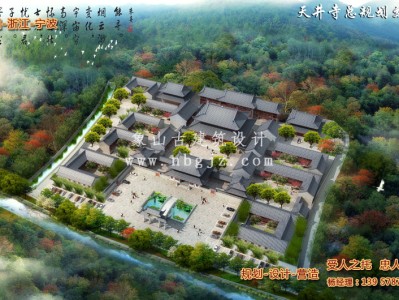 舟山天井寺古建筑规划设计施工